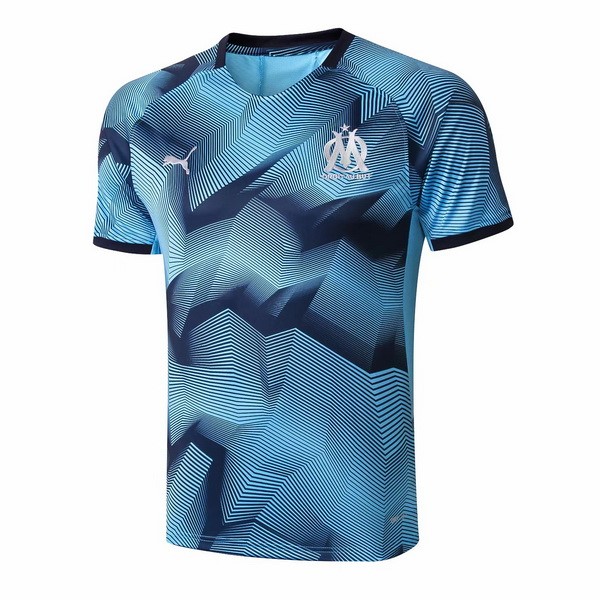 Trikot Trainingsshirt Marseille 2018-19 Blau Schwarz